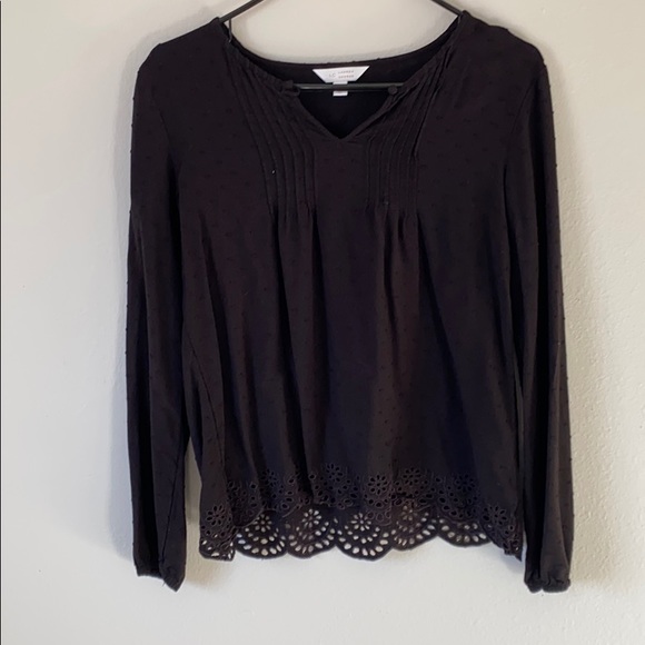 Lauren Conrad long sleeve blouse - Picture 1 of 2